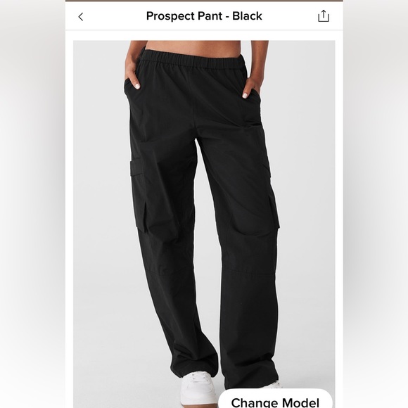 NWT ALO YOGA PROSPECT PANT SOLD OUT EXTRA SMALL - Picture 2 of 10
